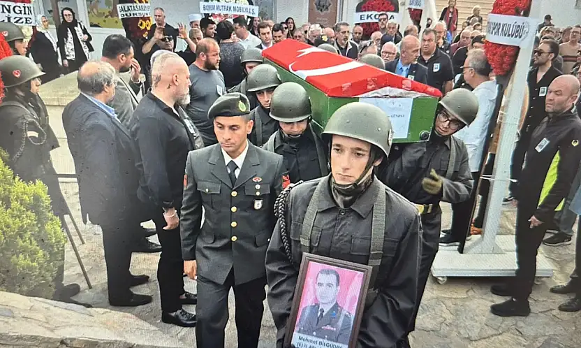 Eski Garnizon Komutanı son yolculuğuna uğurlandı