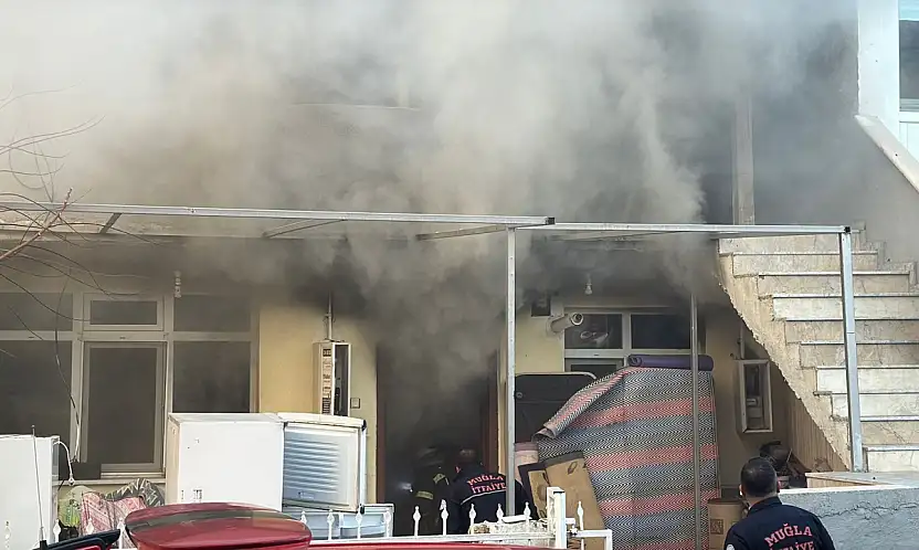 Evi ateşe verdiği iddia edilen şüpheli tutuklan