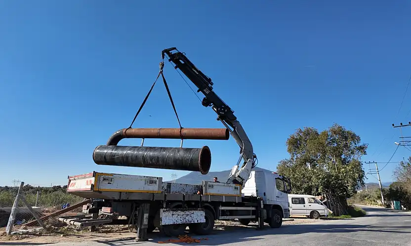 Geyik Barajı hattında 6 arıza onarıldı