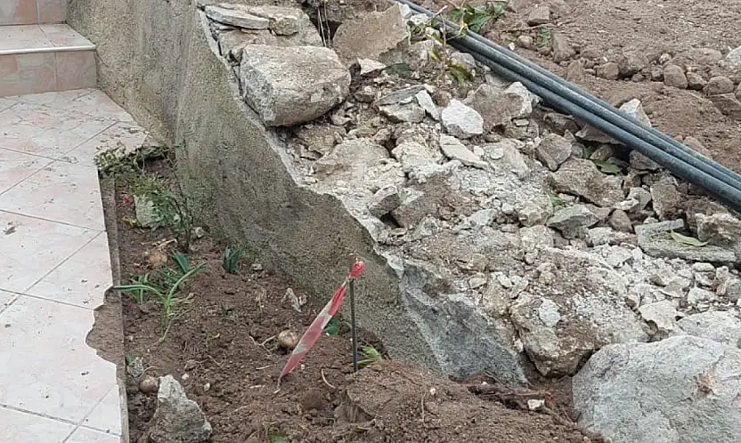 İnşaat krizi iddialar bahçeye müdahaleyi gösteriyor