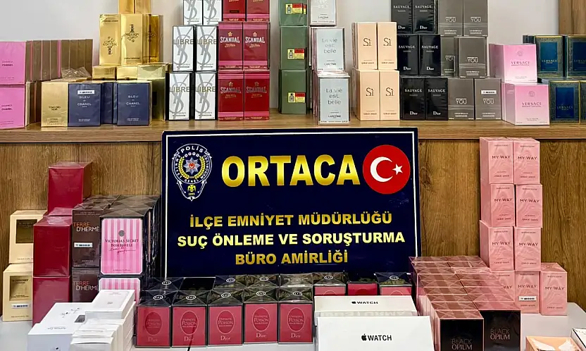 Kaçak parfüm operasyonu