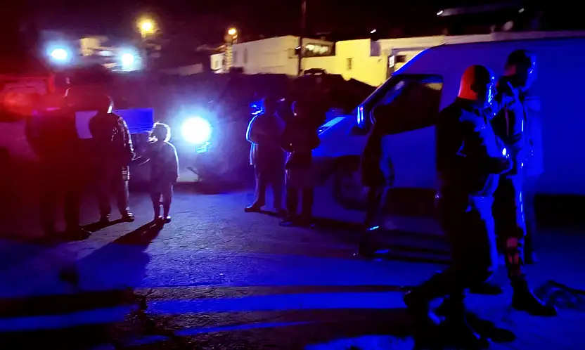 Karı koca kavgası karakolda bitti