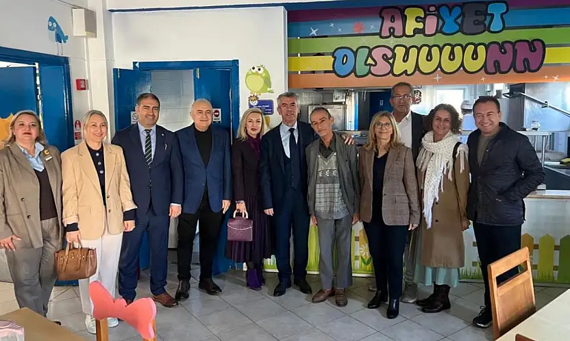 Kaymakan Ali Sırmalı'dan Bodrum Sağlık Vakfı'na ziyaret