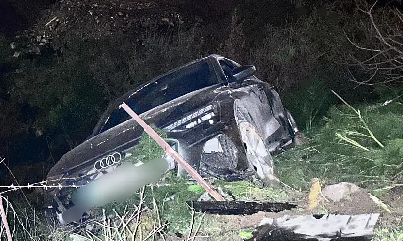 Kazadan kurtuldu, bu kez araç çarptı