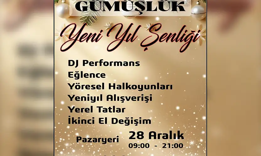 Kent Konseyi'nden Gümüşlük'te Yeni Yıl Şenliği