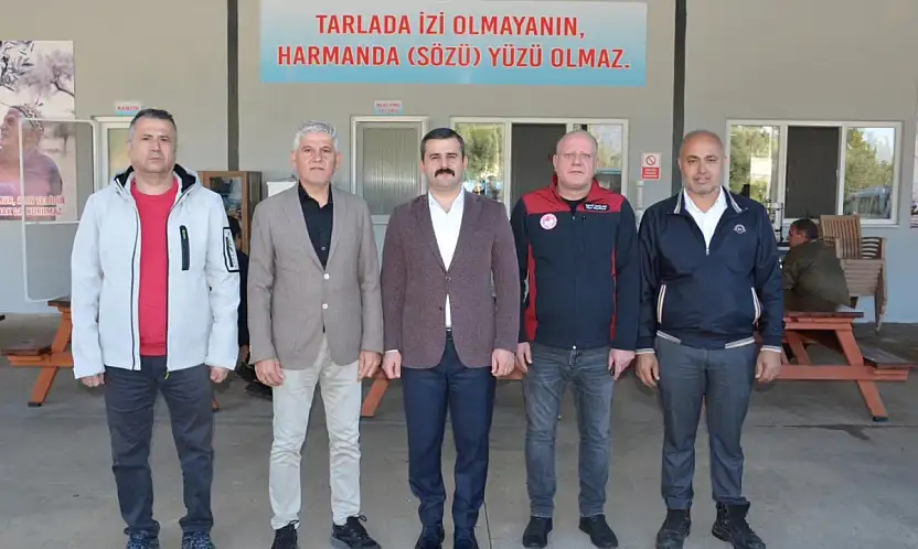 Köyceğiz Kaymakamı Mert Kumcu'dan zeytinyağı fabrikasına inceleme