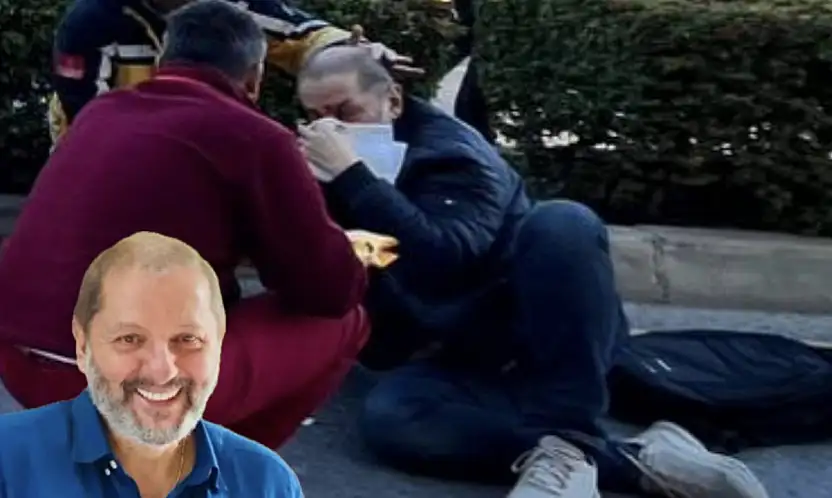 Levent Arkan Trafikte Darp Edildi: Burnu Kırıldı