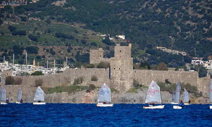 Mandalin kupası bodrum denizlerini şenlendirdi