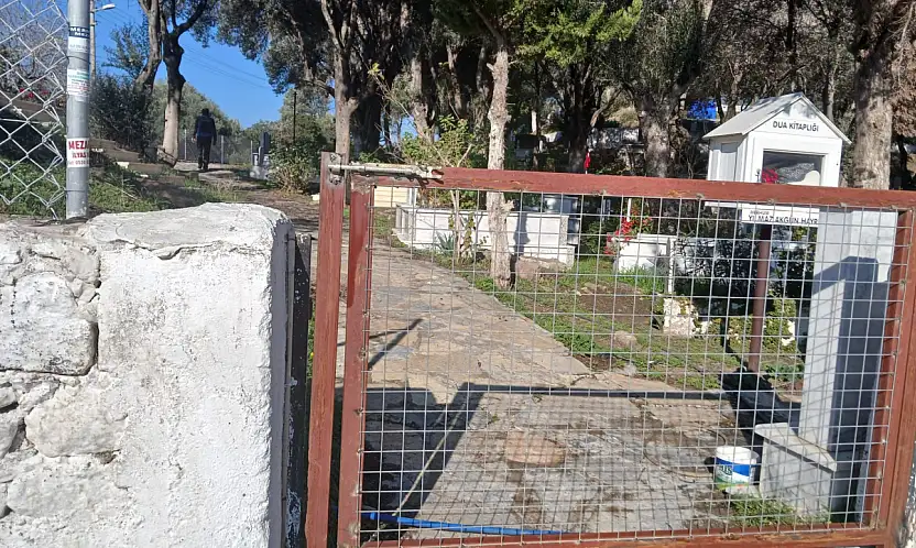 Mezarlık alanında güvenlik gündemi