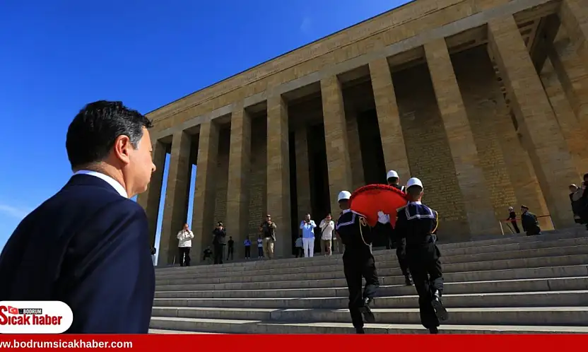 Muğla Büyükşehir Belediye Başkanı Aras'tan anlamlı 10 Kasım mesajı