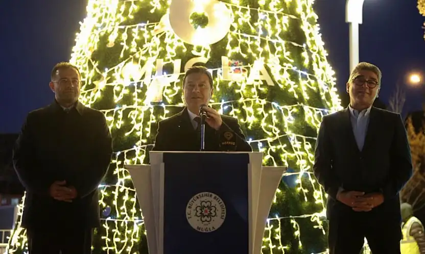 Muğla Büyükşehir personelinden yeni yıl buluşması