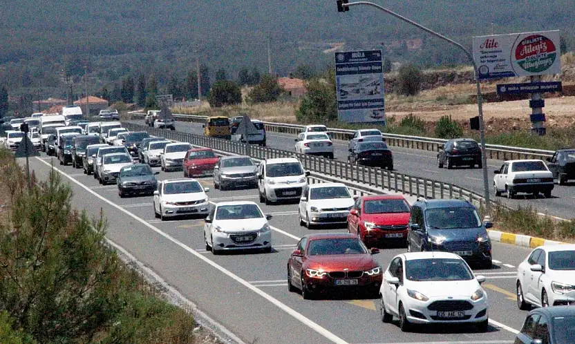 Muğla'da her 4 kişiden 1'inin otomobili var