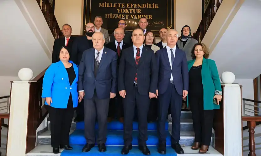 Muğla İl insan hakları kurulu'ndan vali Akbıyık'a ziyaret