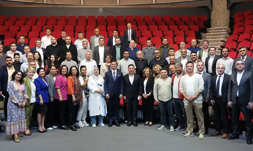 Muhtarlarla buluşan başkanlardan iş birliği mesajı