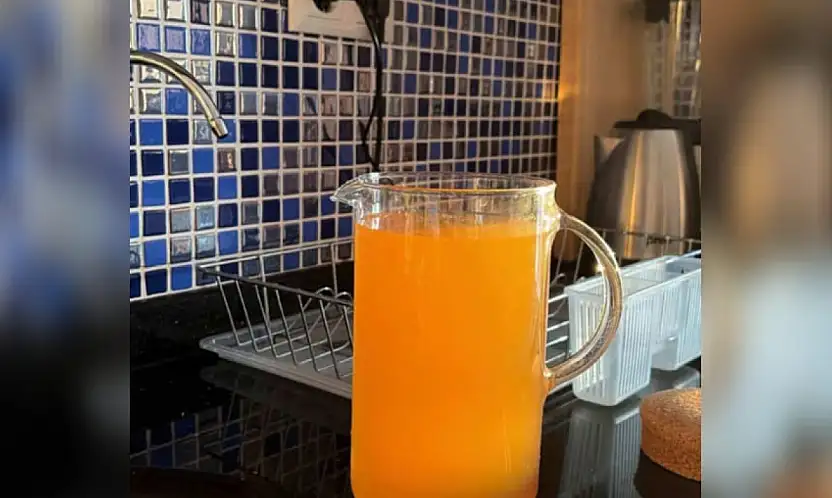 Musluğu açtı gördüğüne inanamadı