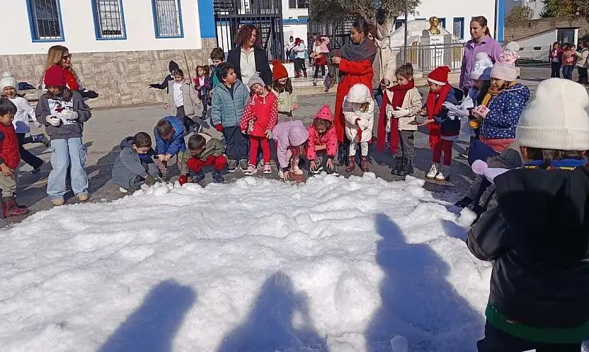 Öğrencilere yeni yıl öncesinde unutulmaz bir sürpriz