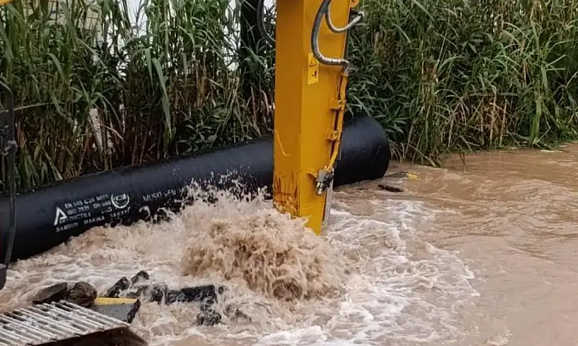 Rezerv yok denilen Bodrum'da Yalıkavak'ta su israfı