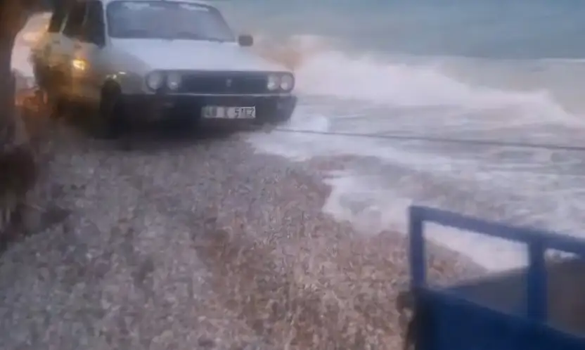 Sahil yolu çilesi 2 bin TL ödedi