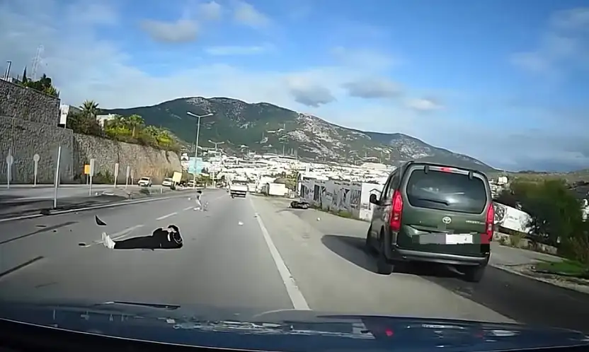 Kontrolsüz geçiş bir anda kazaya döndü