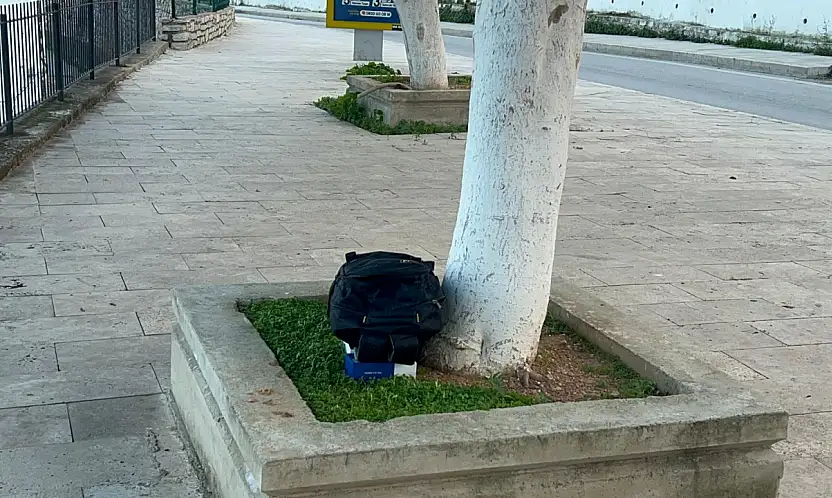 Şüpheli çanta panik yarattı