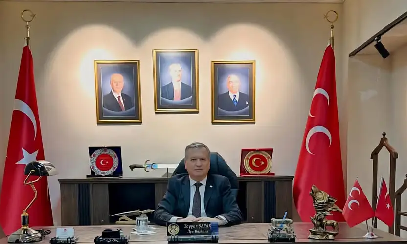 Tayyar Şafak: 'görevimi onurla tamamladım, Bayrağı devrediyorum'