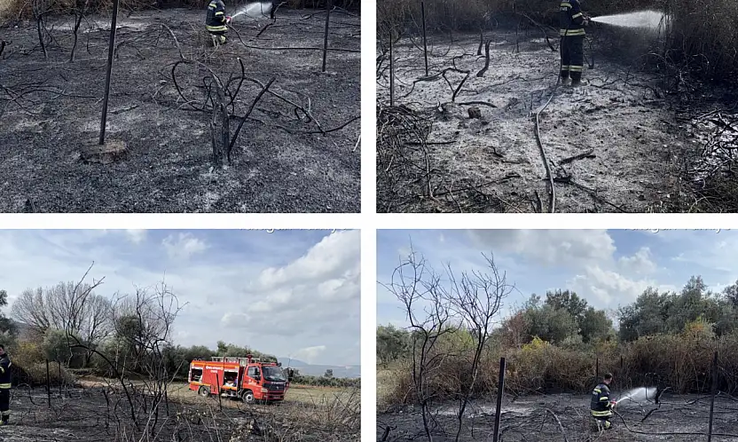 Temizlik ateşi yangına dönüştü