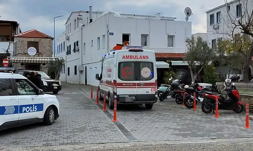 Temizlik yaparken düştü hastaneye kaldırıldı