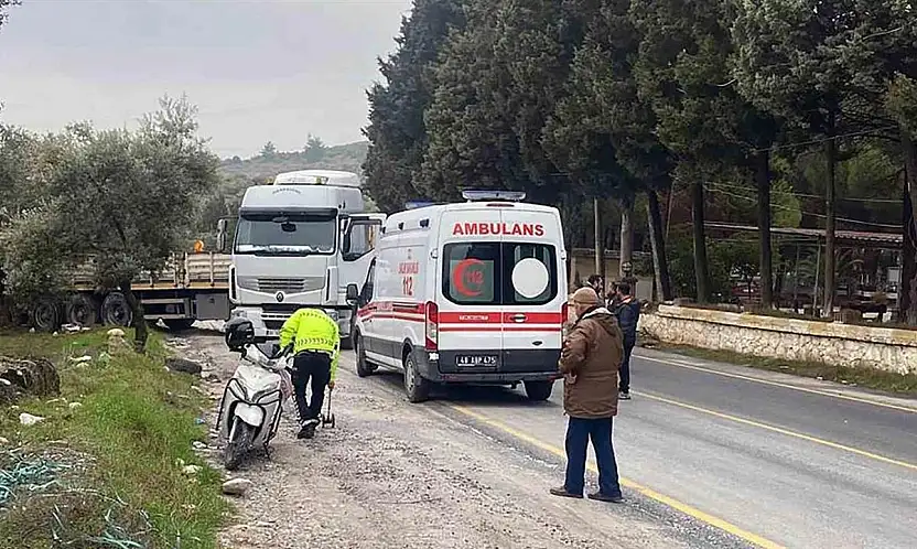 TIR'ın altında kalan sürücü hayatını kaybetti