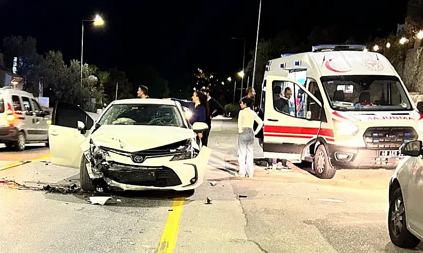 Torba'da Kaza: 2 Yaralı