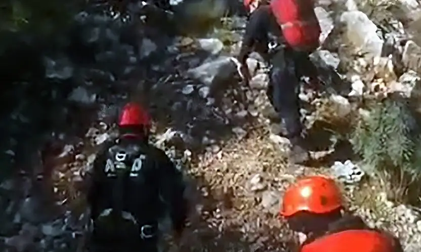 Uçurumdaki Keçi İçin AFAD Seferber oldu