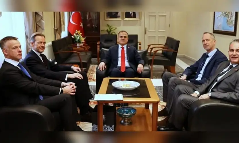 Vali Akbıyık Belçika Büyükelçisi ve Konsolosu'nu ağırladı