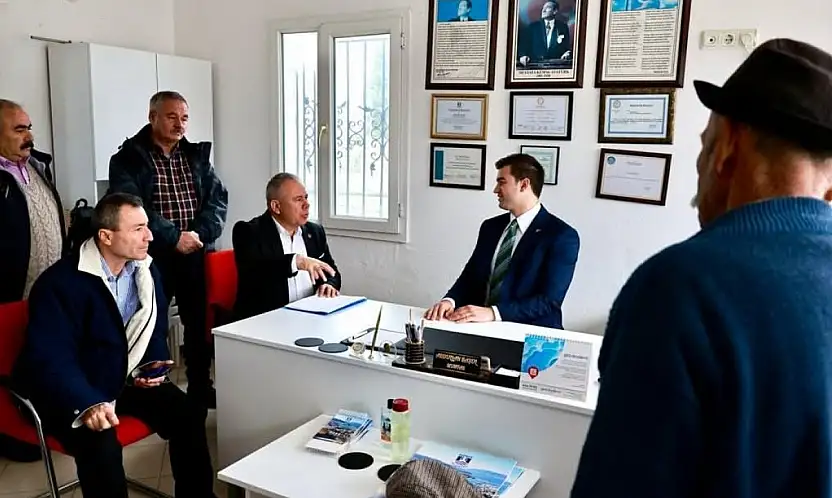 Vatandaşla birebir temas Mandalinci sahada