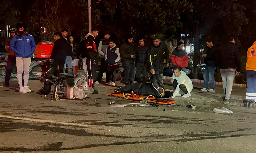 Yaralı genci yerde gören ağabeyi gözyaşlarına boğuldu