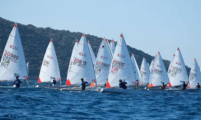 Yelken heyecanı başlıyor 5. Mandalin Kupası için start verildi