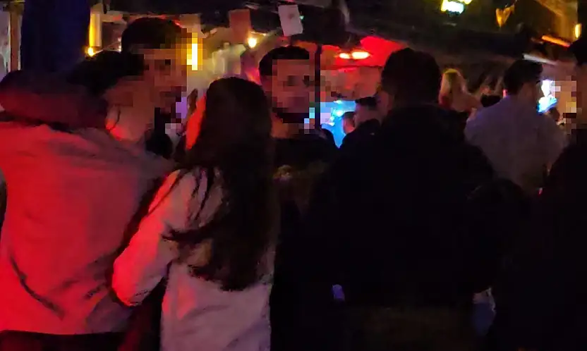 Yeni yıla böyle girildi coşku da vardı kavga da eğlence de